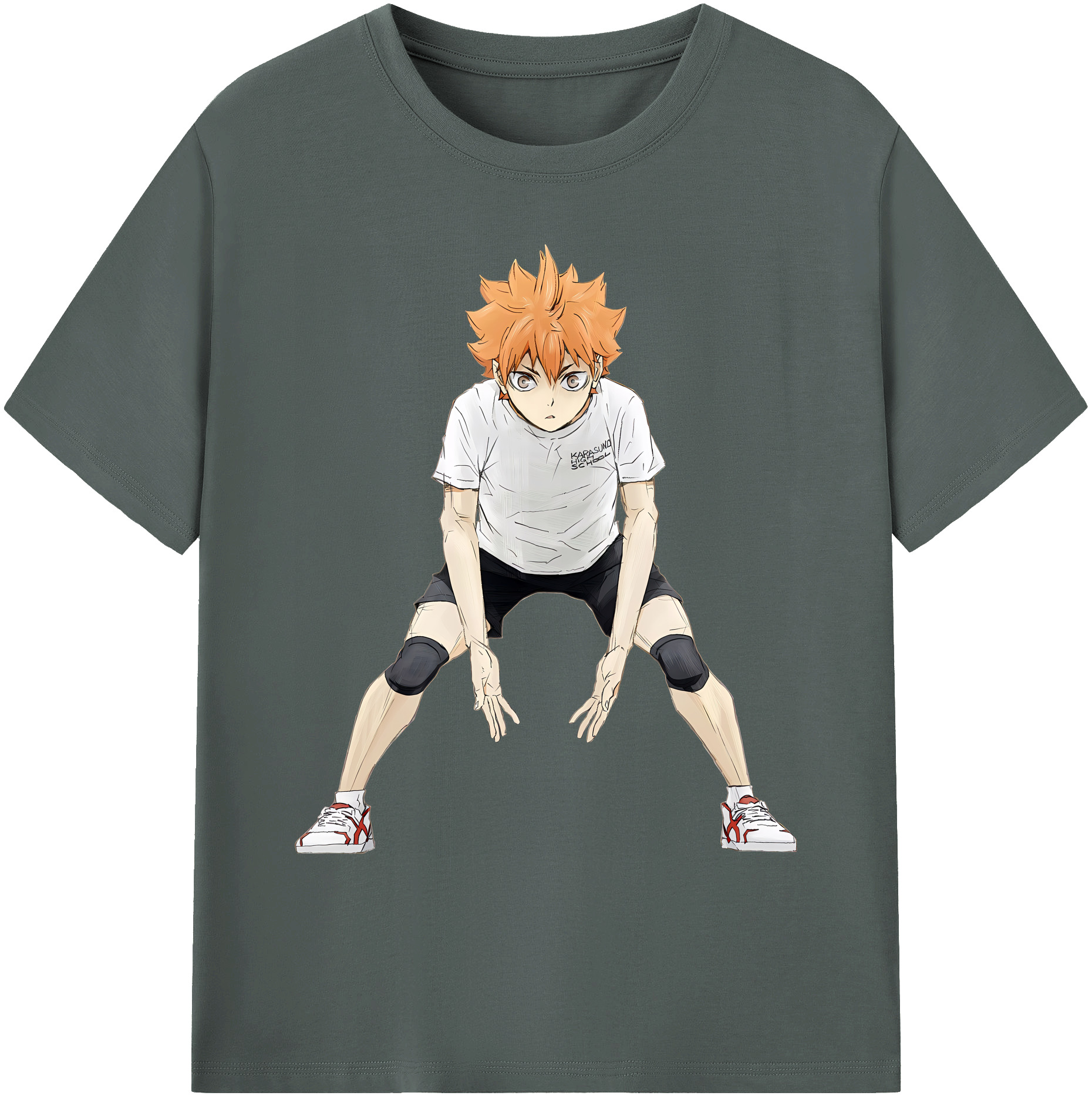 （画像用） ハイキュー!! Haikyu!! 綿100％ メンズ半袖Tシャツ｜肌触りやわらか＆通気性